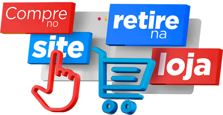 Compre no site e retire na loja