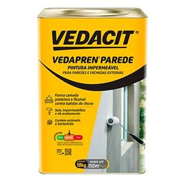 Tinta Vedacit Vedapren Parede Premium 18kg Branco