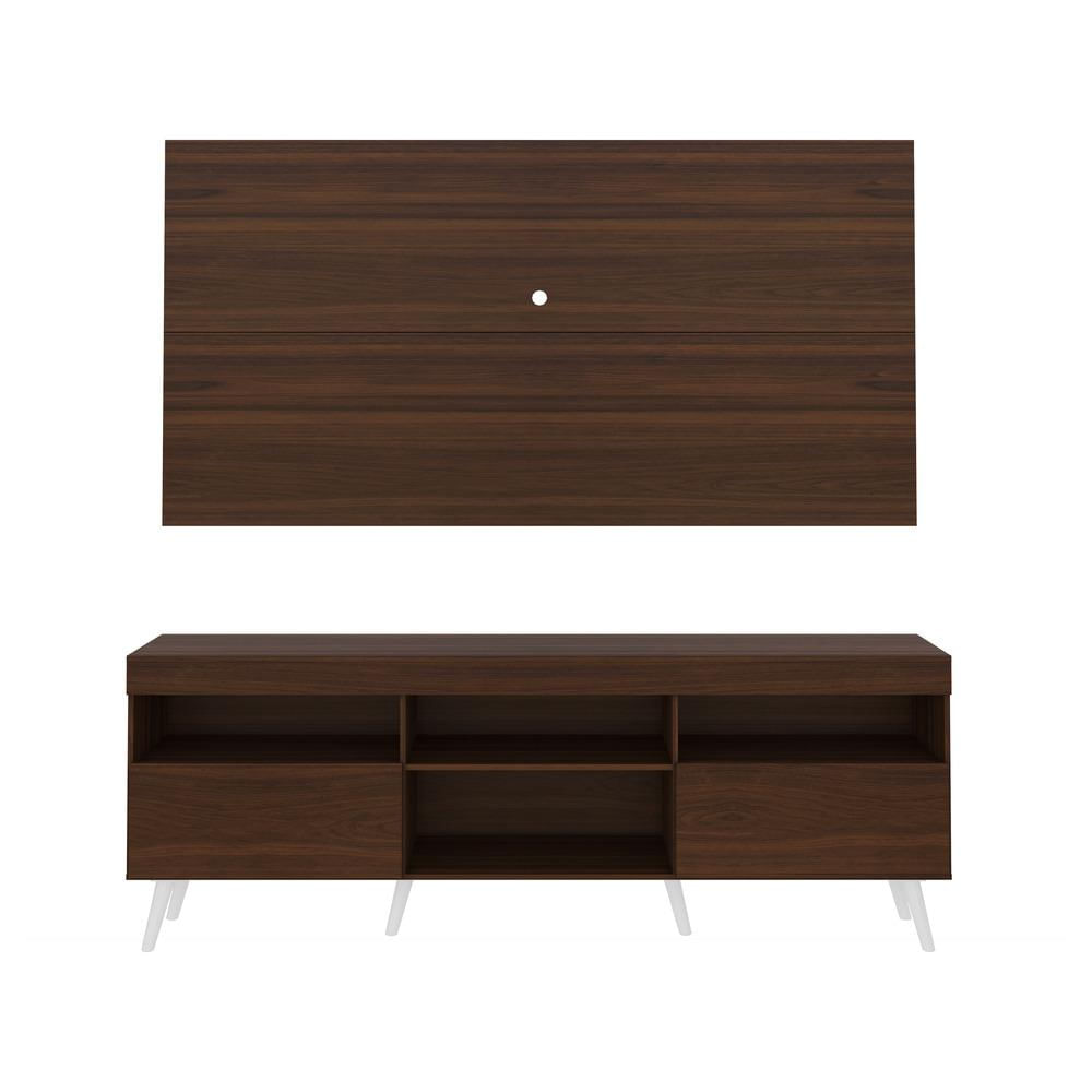Encontraproduto.com.br - Rack Retrô com Painel para TV até 65