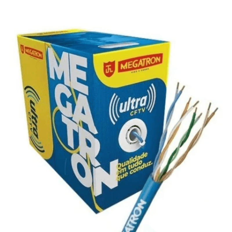 cabo-de-rede-utp-cftv-azul-cx300m-ultra-megatron