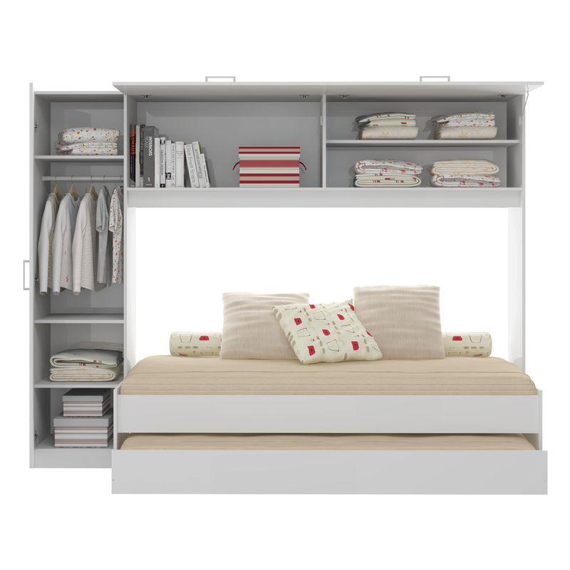Bicama-com-Guarda-Roupa-para-colchao-88-x-188-cm-Multimoveis-FG1909-Branca