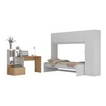 Conjunto-Quarto-Cama-de-Solteiro-com-Guarda-Roupas-e-Escrivaninha-Multimoveis-MP4123