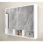 Espelheira-para-Banheiro-2-Portas-80cm-Multimoveis-CR10076-Branca