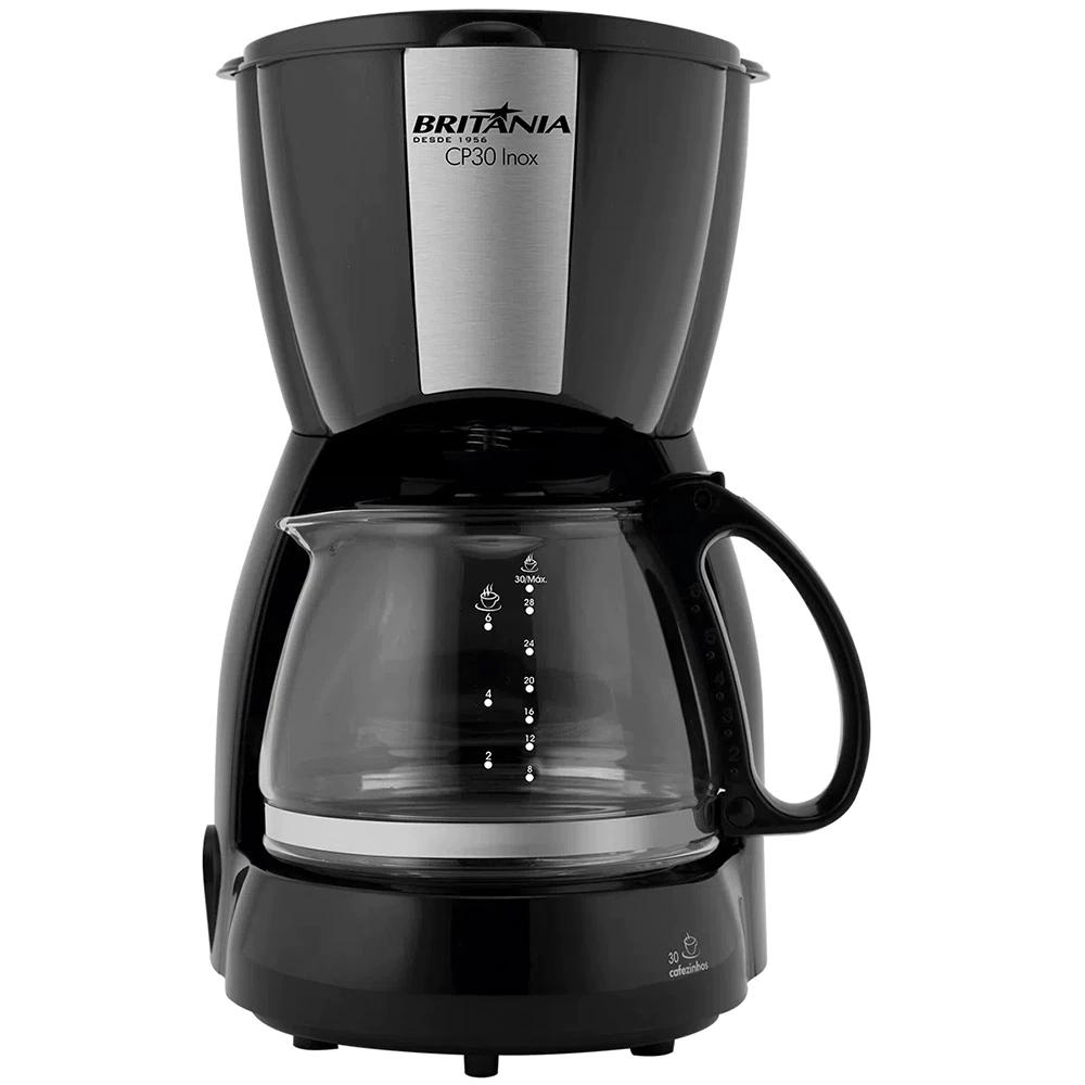 Cafeteira Elétrica Britânia Preto 220v - Cp30