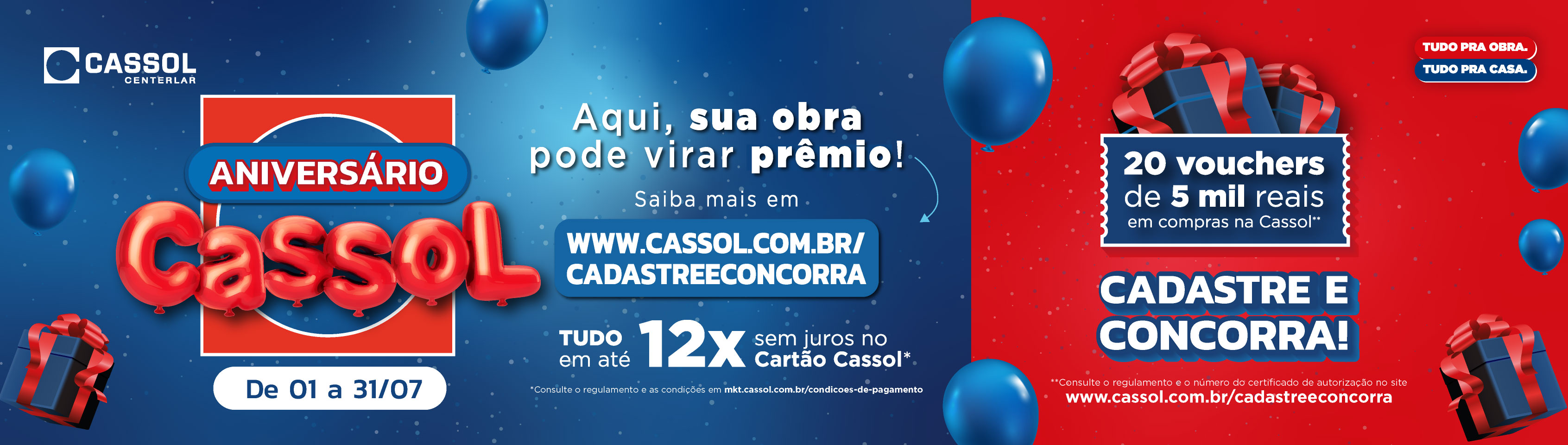 B: Aniversário Cassol