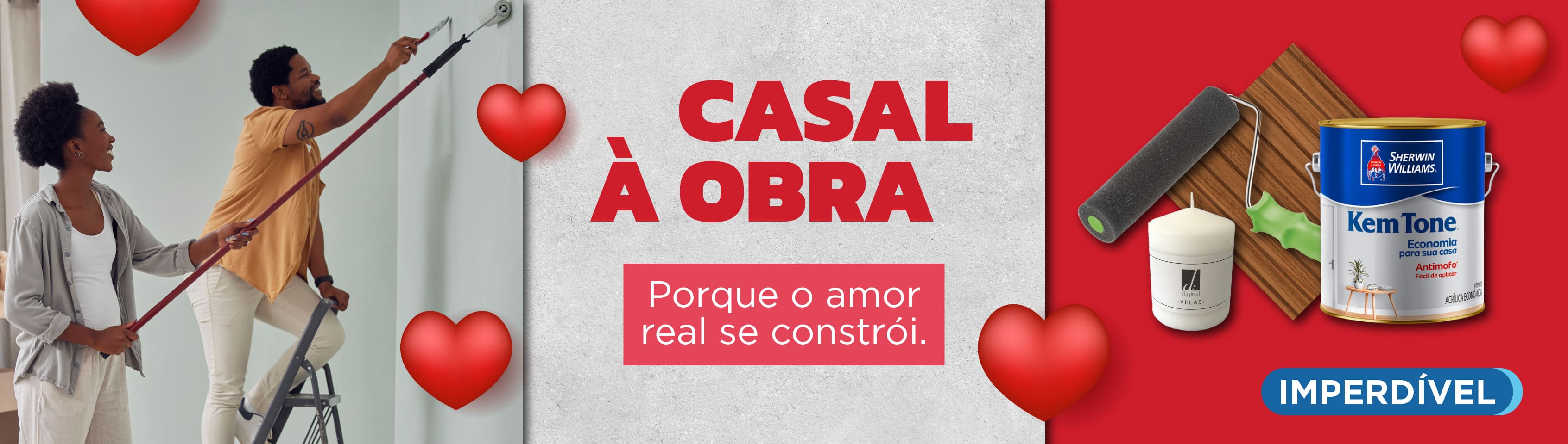 B: Casal à obra